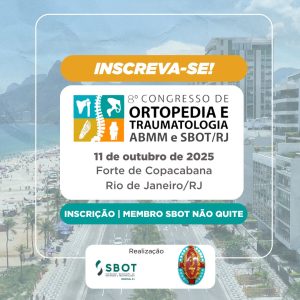 CONGRESSO MILITAR 2025 - MEMBRO SBOT NÃO QUITE