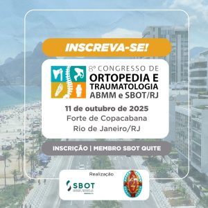 CONGRESSO MILITAR 2025 - MEMBRO SBOT QUITE