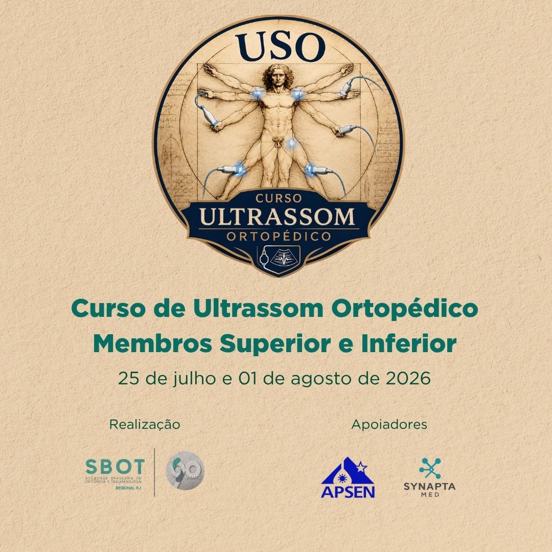 CURSO DE ULTRASSOM ORTOPÉDICO DOS MEMBROS SUPERIOR E INFERIOR | 25 de julho e 01 de agosto